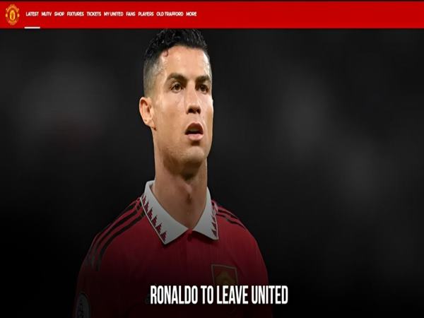 Bóng đá Anh 23/11: MU thông báo chia tay Ronaldo