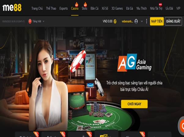 Asia Gaming – Sảnh cá cược đậm chất châu Á